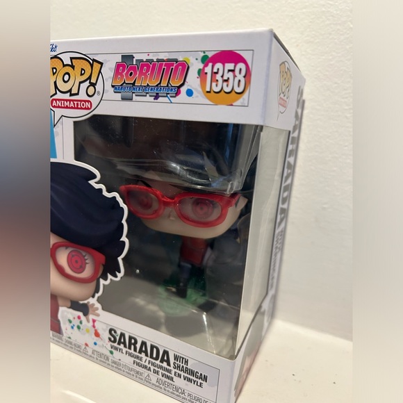 Funko Pop! Vinyl: Boruto: Naruto Next Generations - Sarada with Sharingan #1358 - Picture 2 of 5